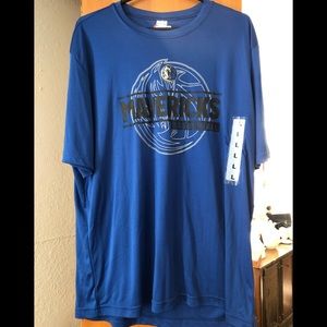 NWT NBA Dallas Mavericks Sport Tech short sleeve shirt TX3. Large